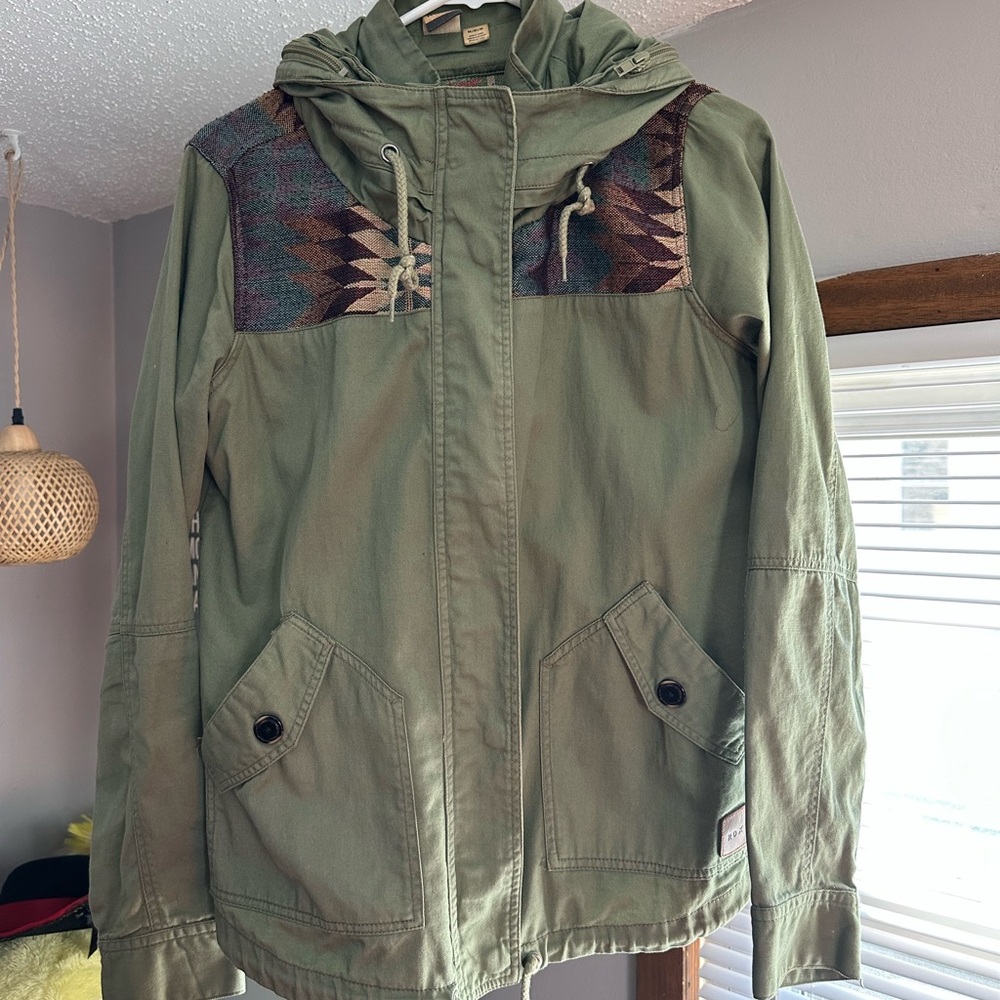 Roxy Olive Green Jacket